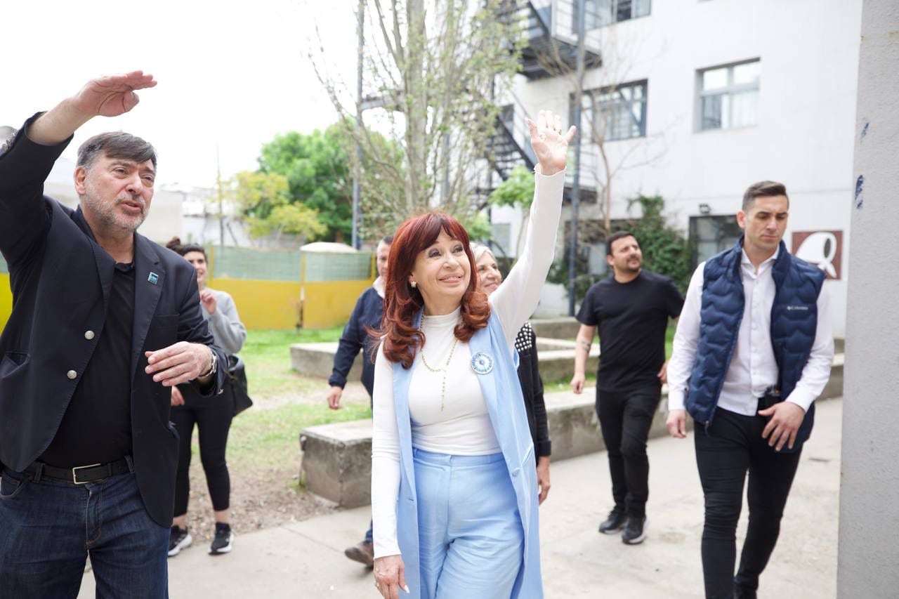 Cristina Kirchner, en la universidad de Avellaneda