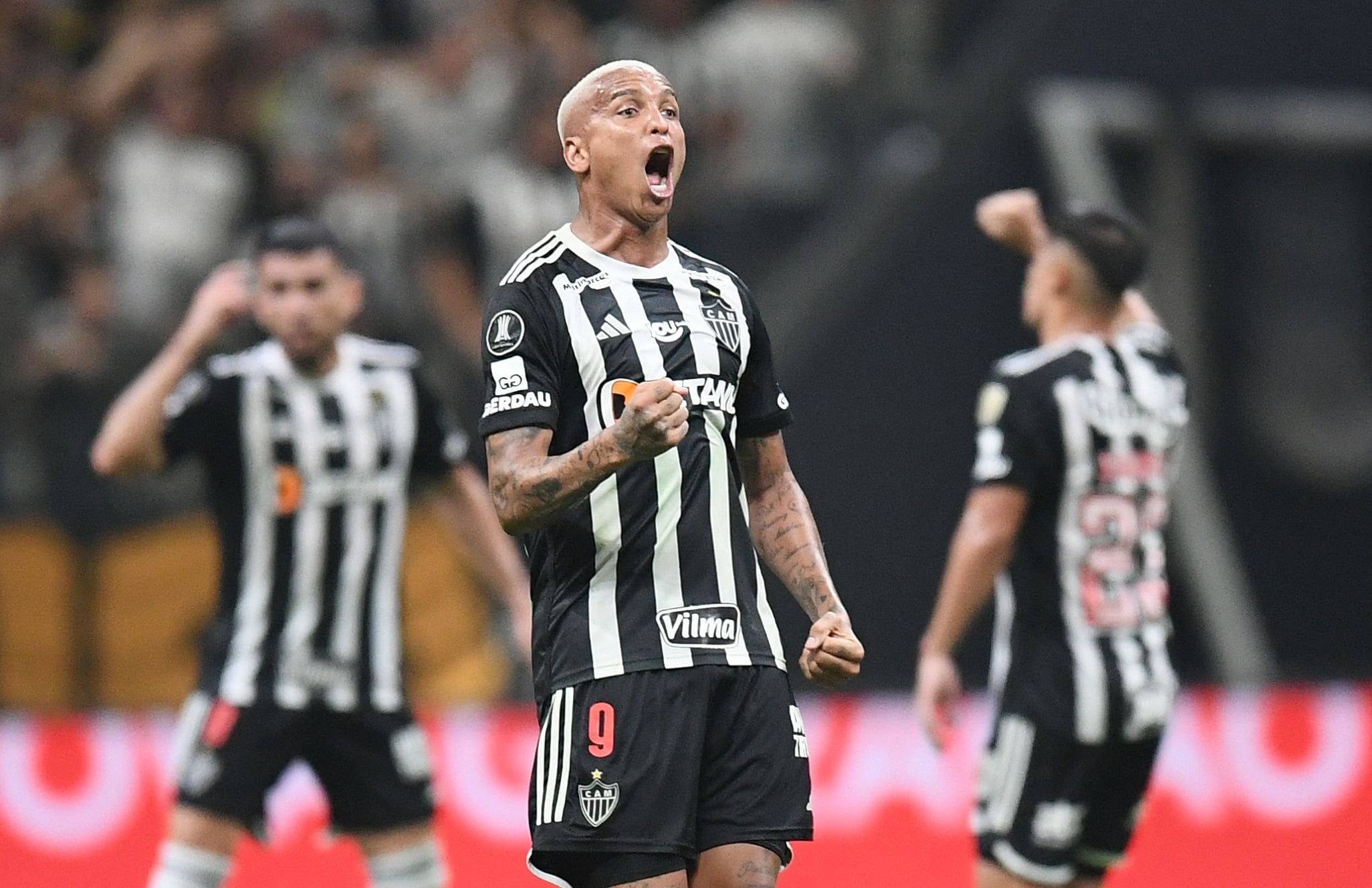 Deyverson, la figura del partido entre el Atlético Mineiro y River 