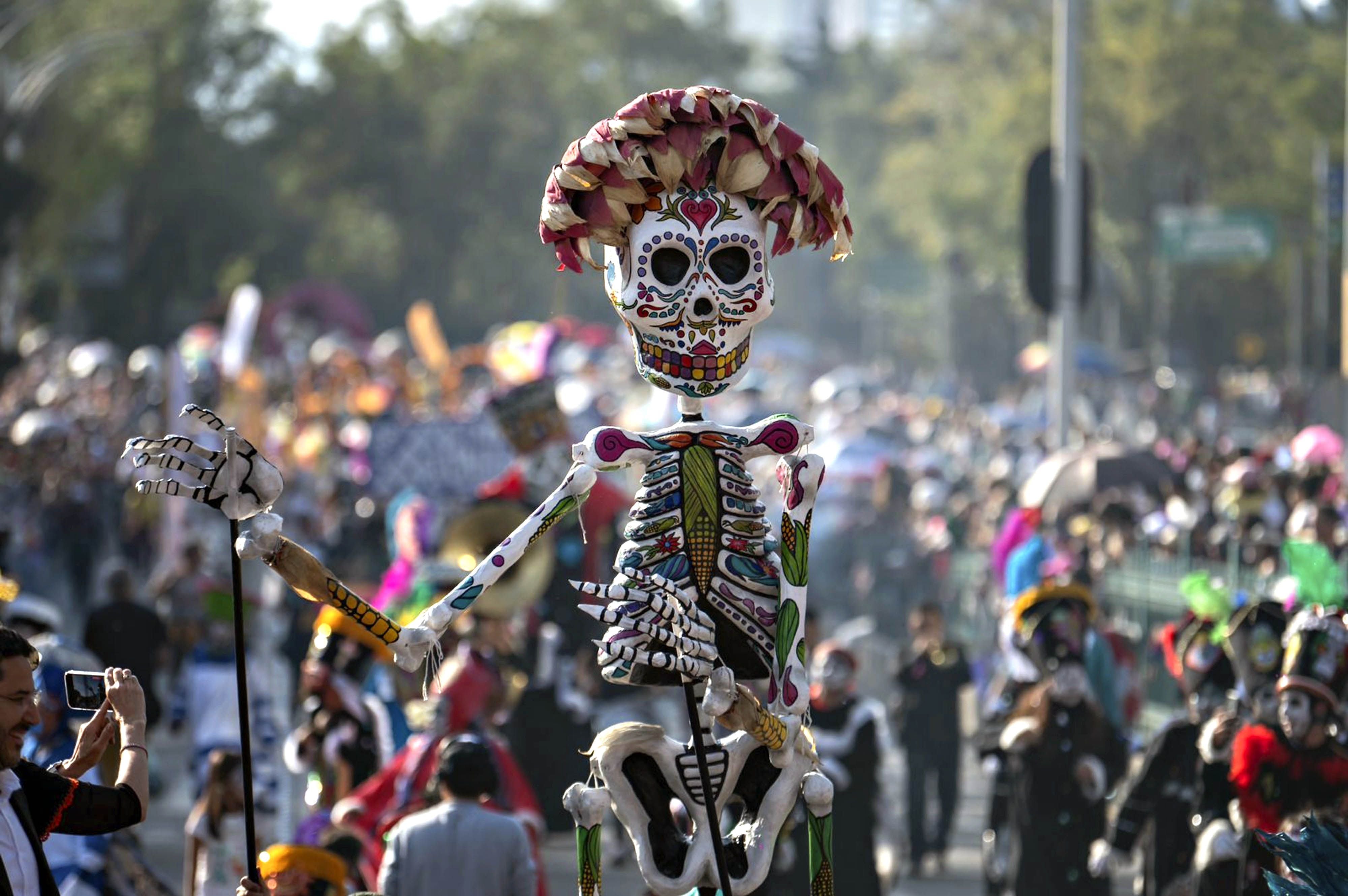 04/11/2023 Gran Desfile del Día de Muertos en Ciudad de México SOCIEDAD Europa Press/Contacto/Ministry Of Culture/Mexican 