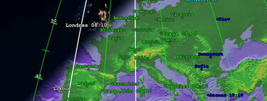 La forma más sencilla de entender por qué cambiamos de hora esta madrugada es este mapa