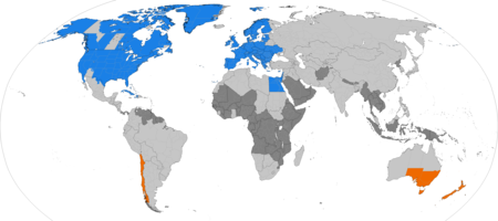 Dst Countries Map