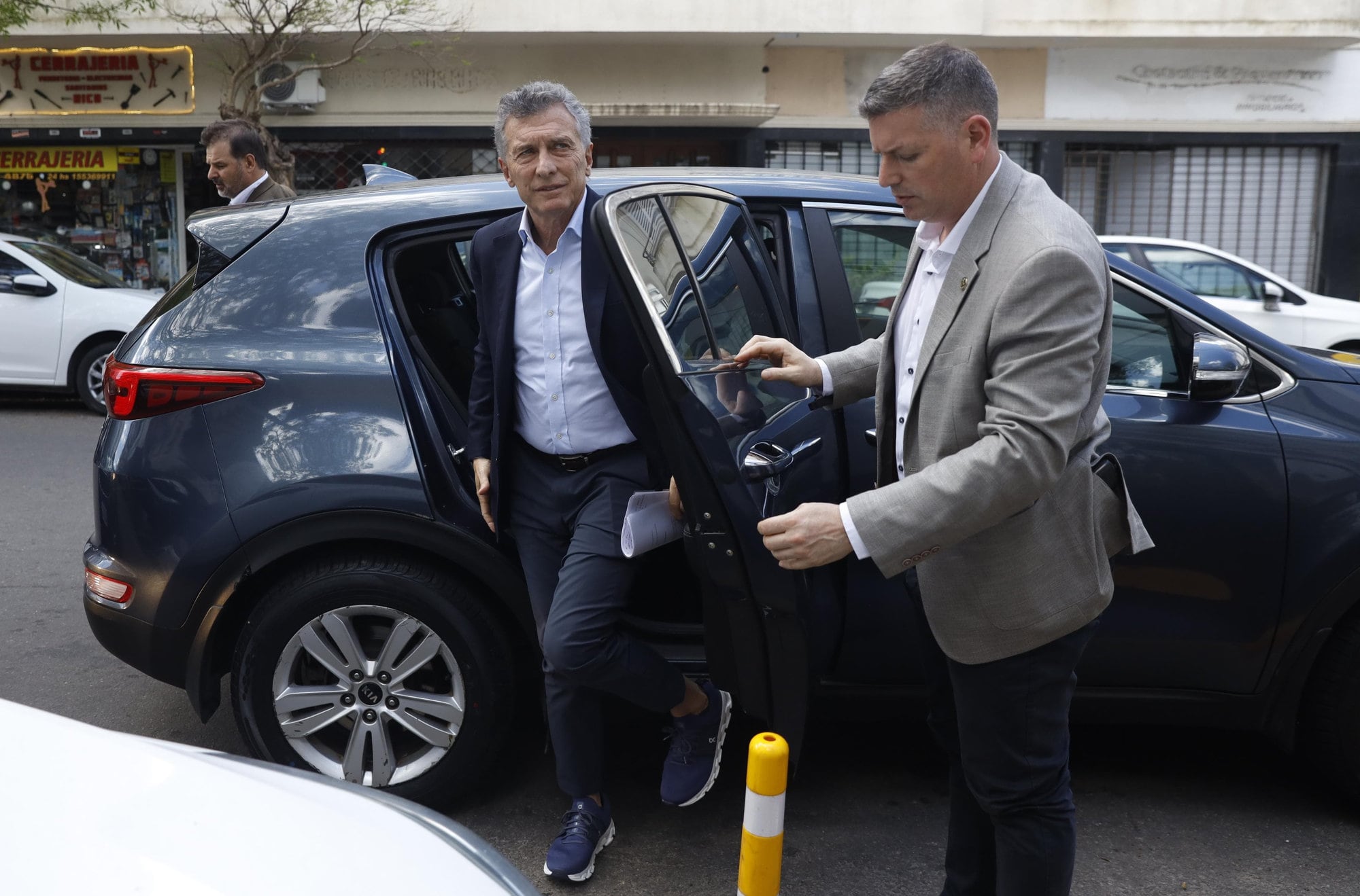 Mauricio Macri, en Mar del Plata, donde se reunió con empresarios y militantes de Pro