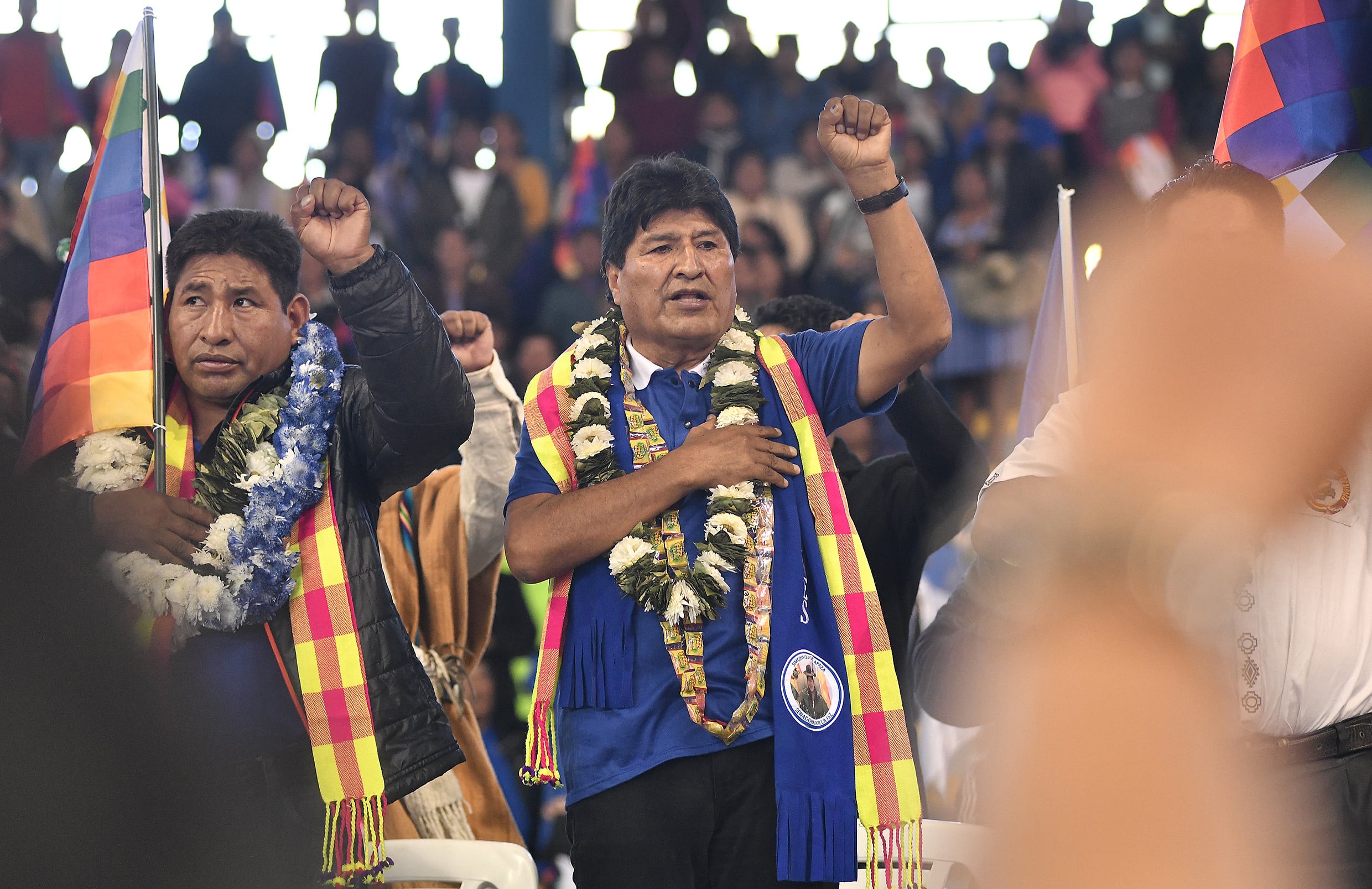 Imagen de archivo del expresidente de Bolivia, Evo Morales. EFE/Jorge Abrego 