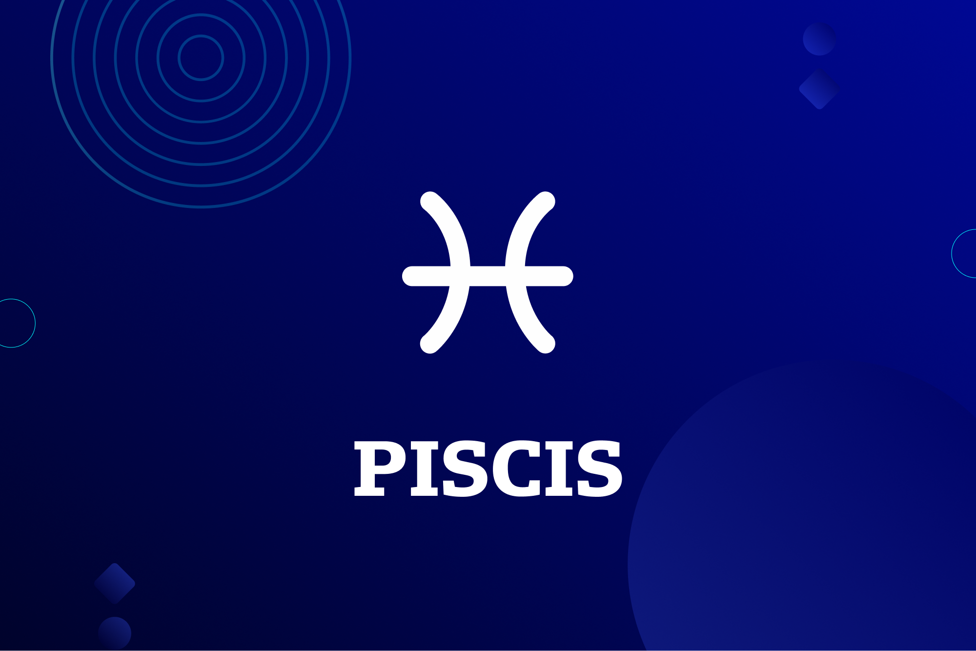 Horóscopo de Piscis