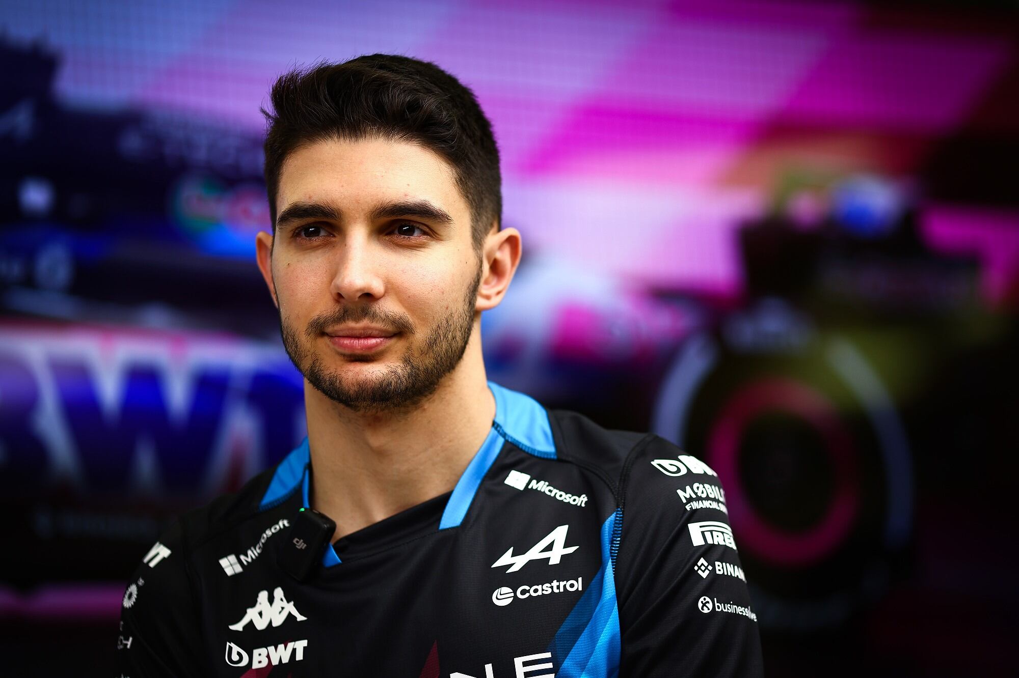 Esteban Ocon de la escudería Alpine