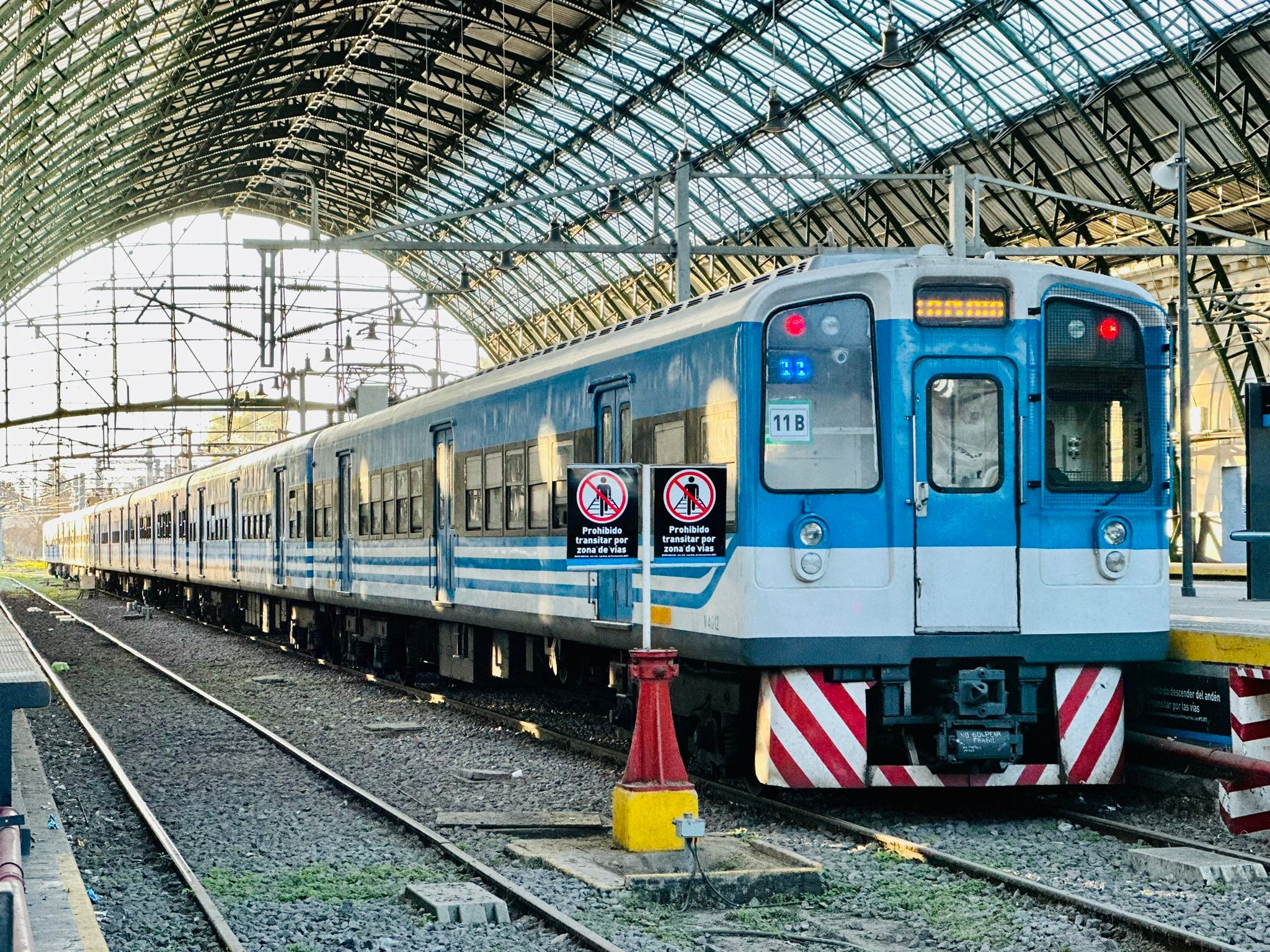 Los trenes no funcionarán el miércoles 30 de octubre