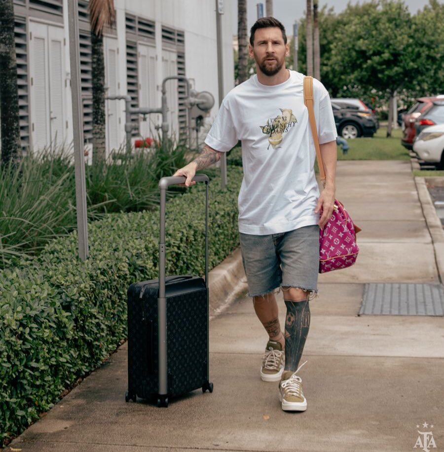 Messi antes de Venezuela y Bolivia