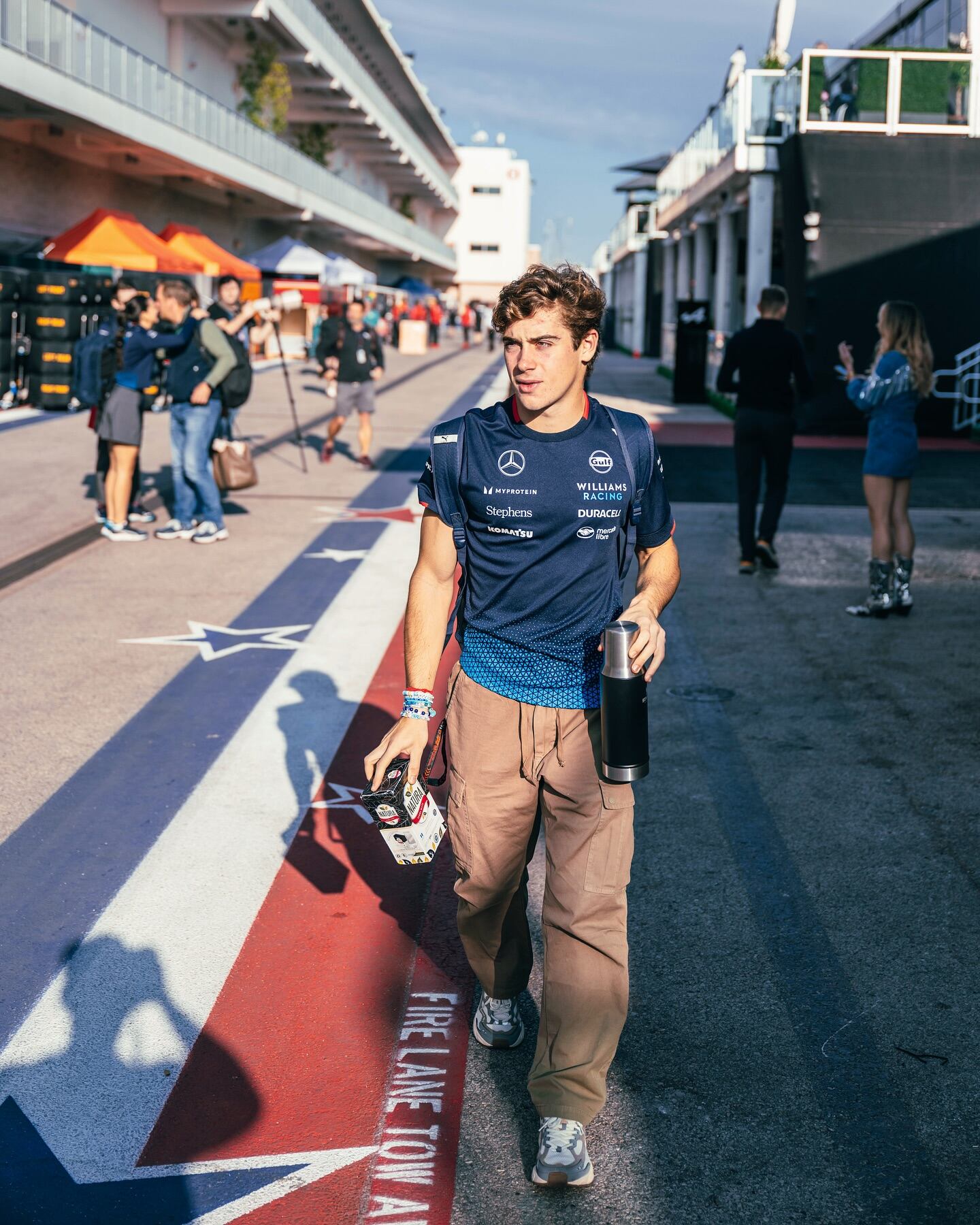 Este fin de semana, Colapinto correrá con Williams en el Gran Premio de Estados Unidos en Austin Texas (Foto: Instagram @williamsracing)