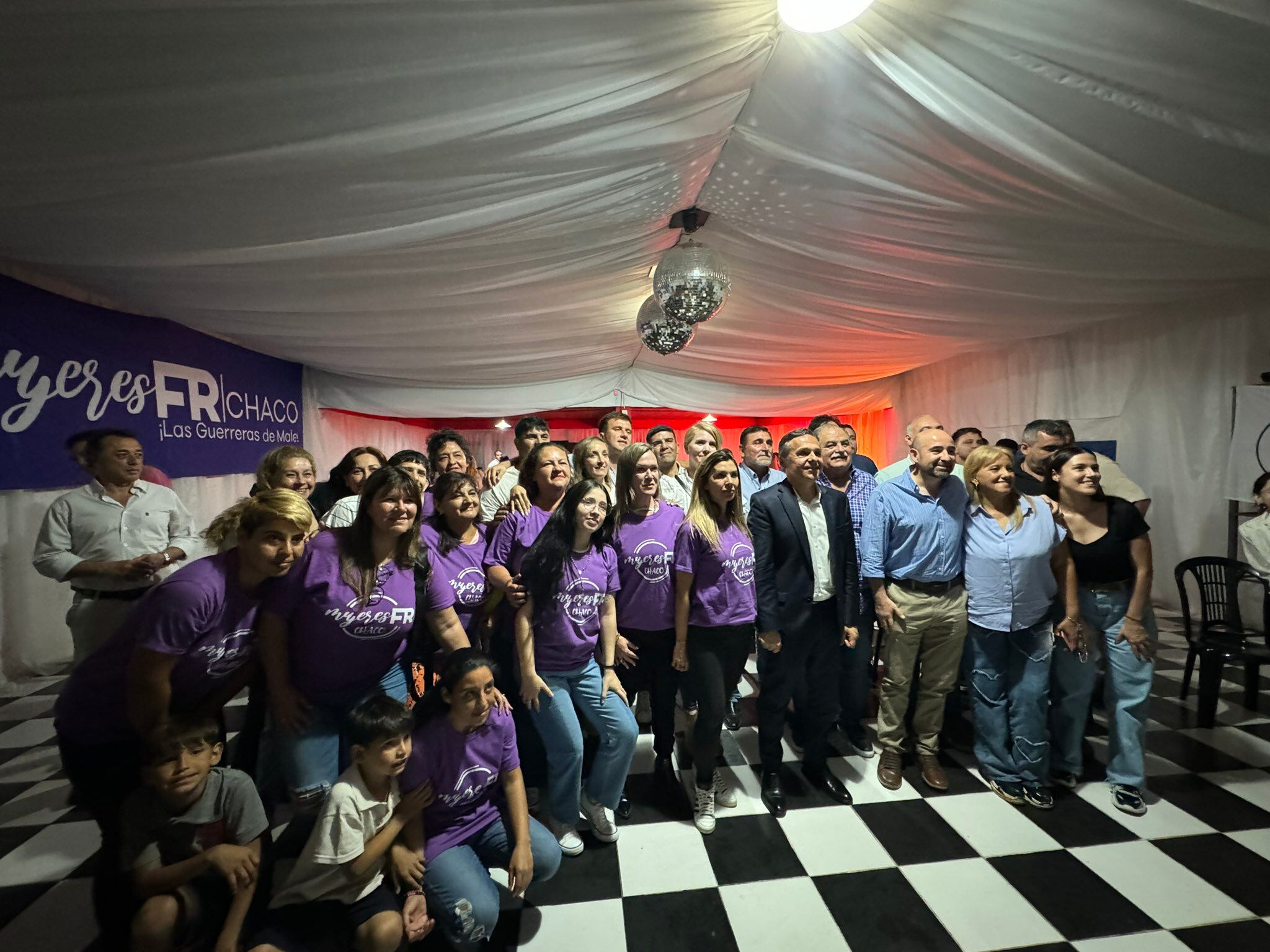 Reunión del massismo en Barranqueras, Chaco 