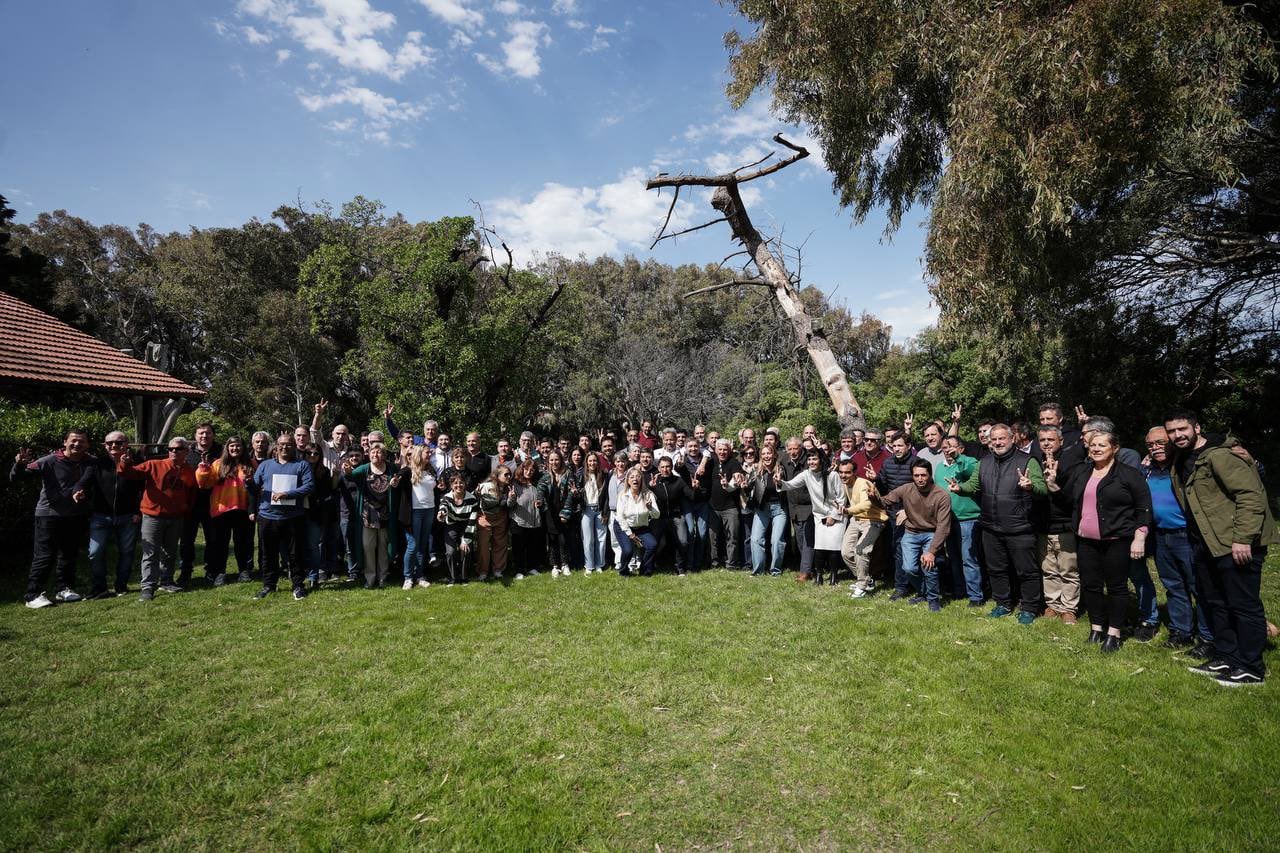 Máximo Kirchner se reunió con dirigentes del PJ bonaerense