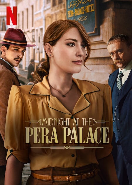 Flyer de Medianoche en el Pera Palace (Captura Netflix)