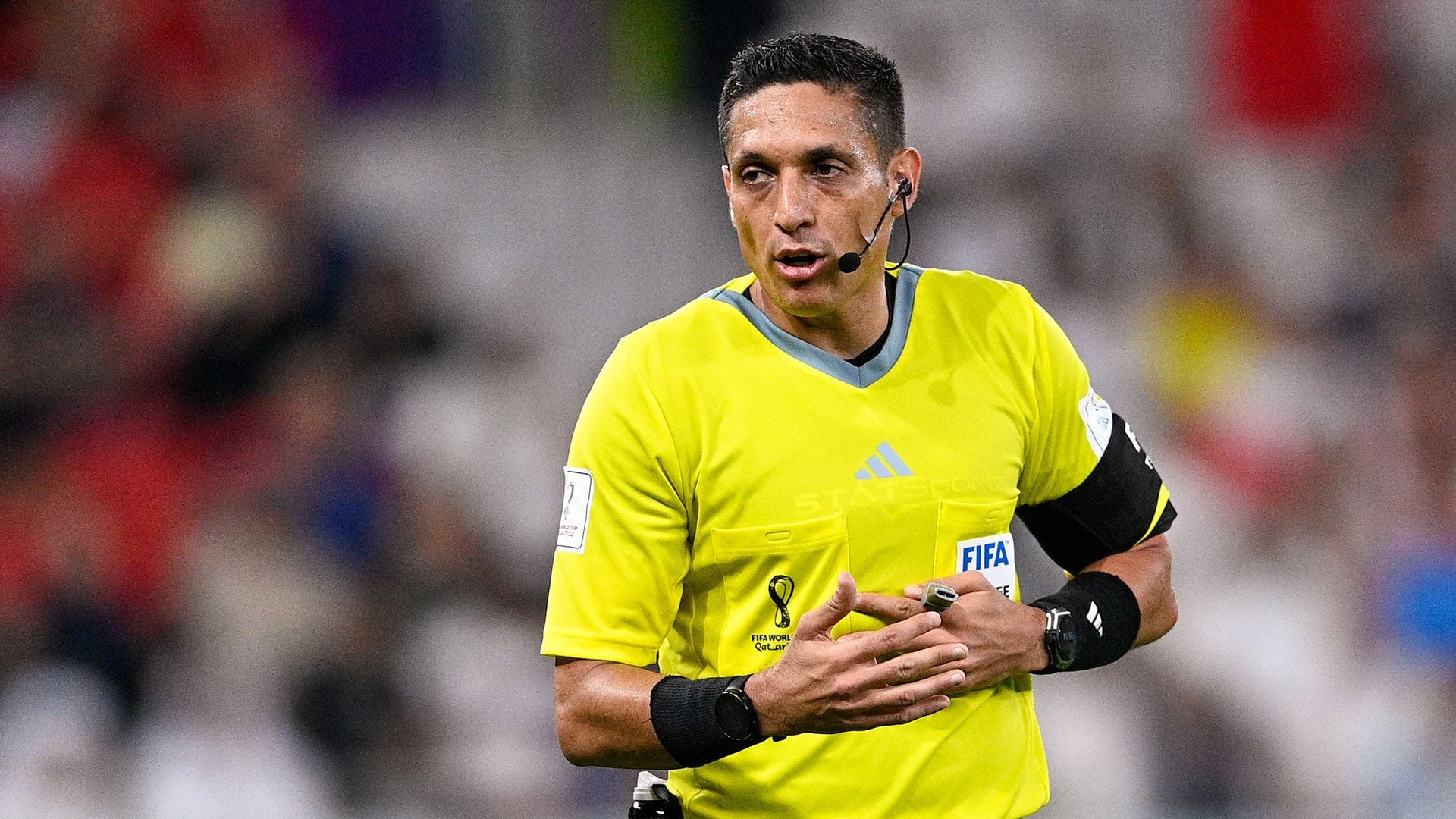 El venezolano Jesús Valenzuela dirigirá el partido entre River y Atlético Mineiro (Pablo Morano/BSR Agency/Getty Images)