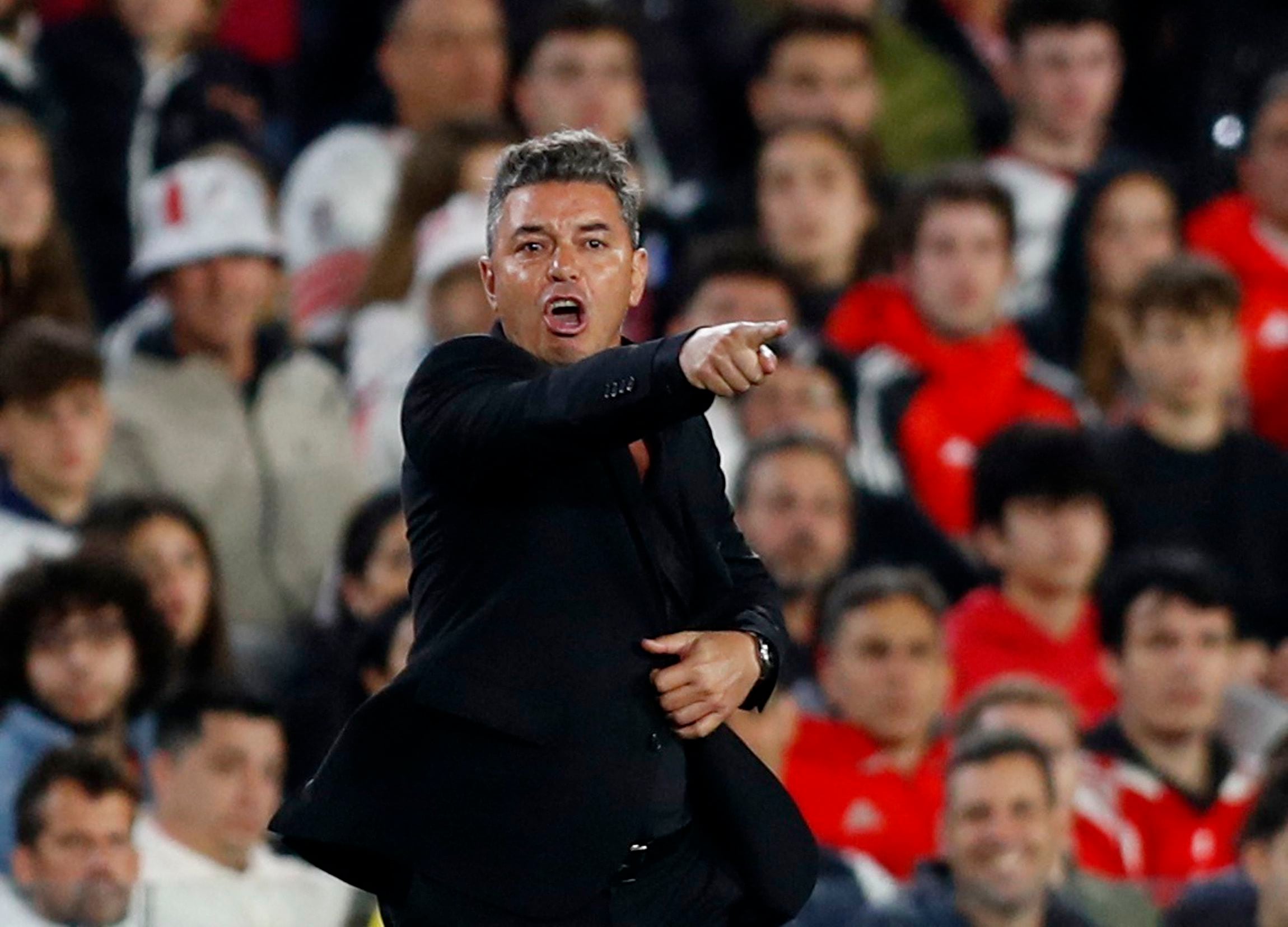 Marcelo Gallardo sueña con darle a River Plate una nueva Copa Libertadores (REUTERS/Matias Baglietto)