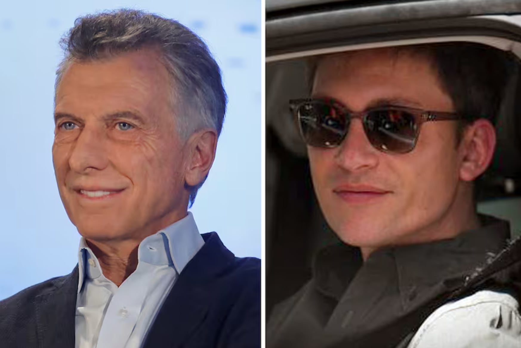 Mauricio Macri y Santiago Caputo