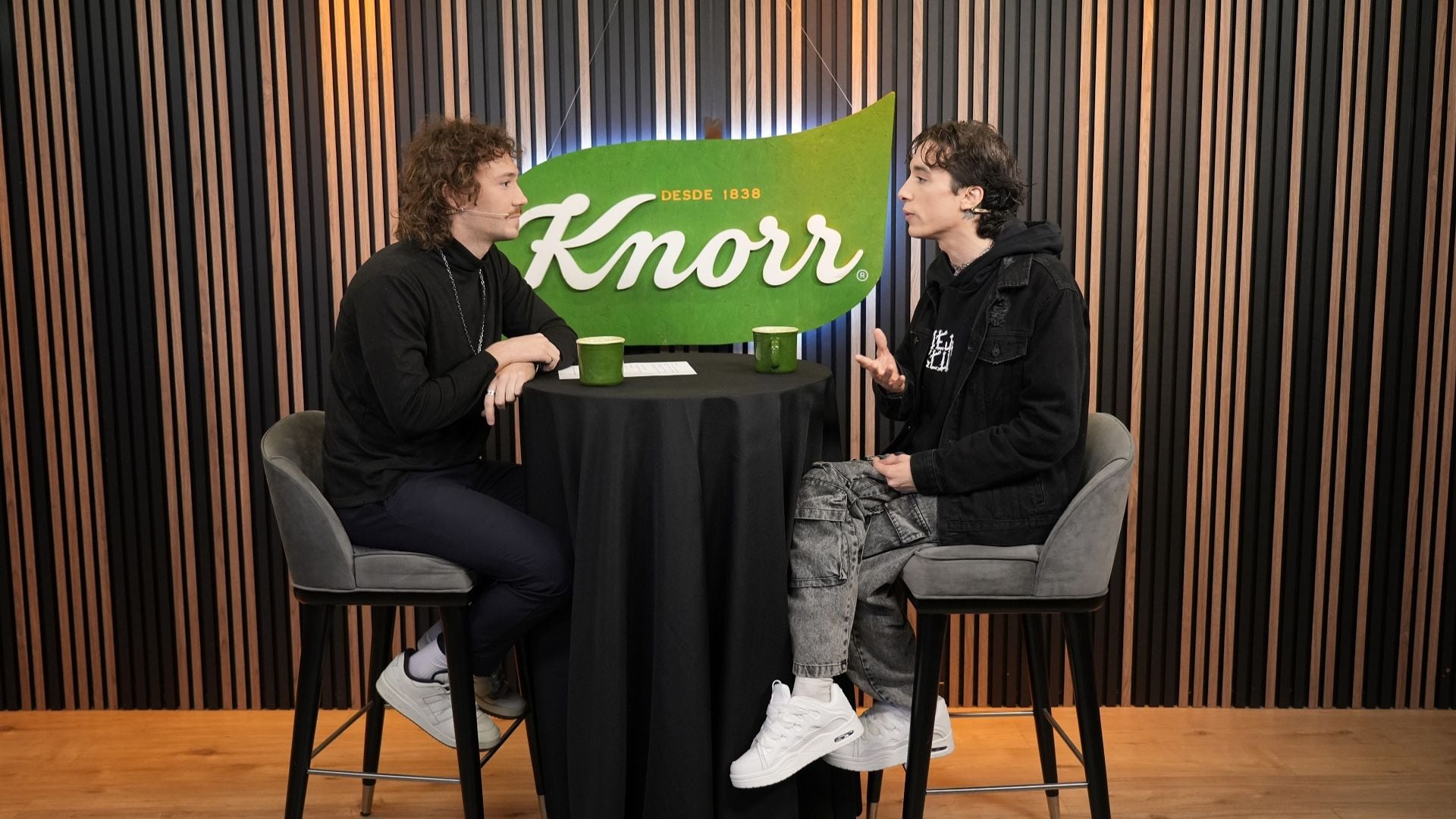 El ciclo de entrevistas “Una pausa con Knorr” es un conducido por el periodista Julián Zancada y en su primera edición conversó con Lucas Spadafora (José Quiroga)