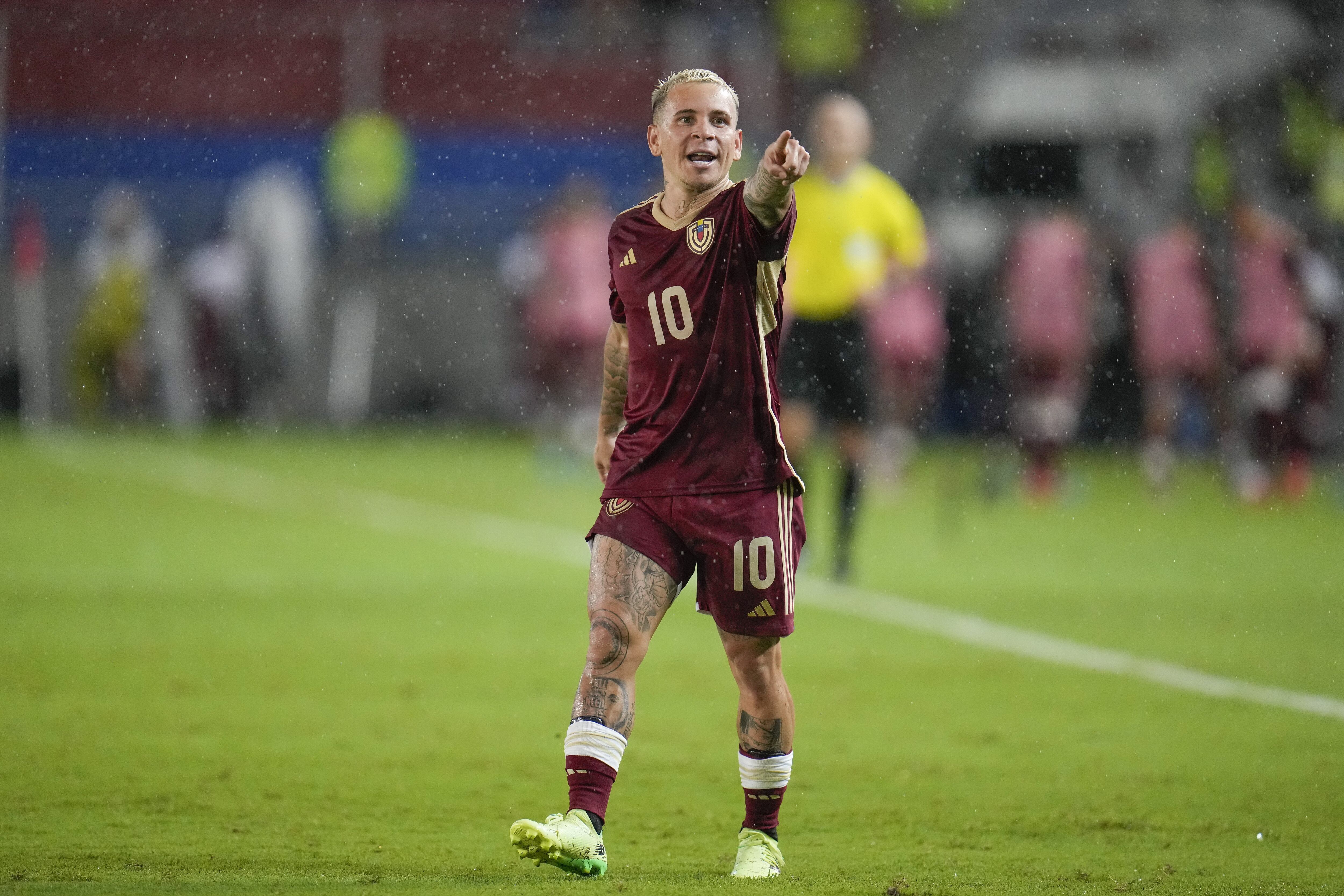 Yeferson Soteldo, mediocampista de la selección de Venezuela