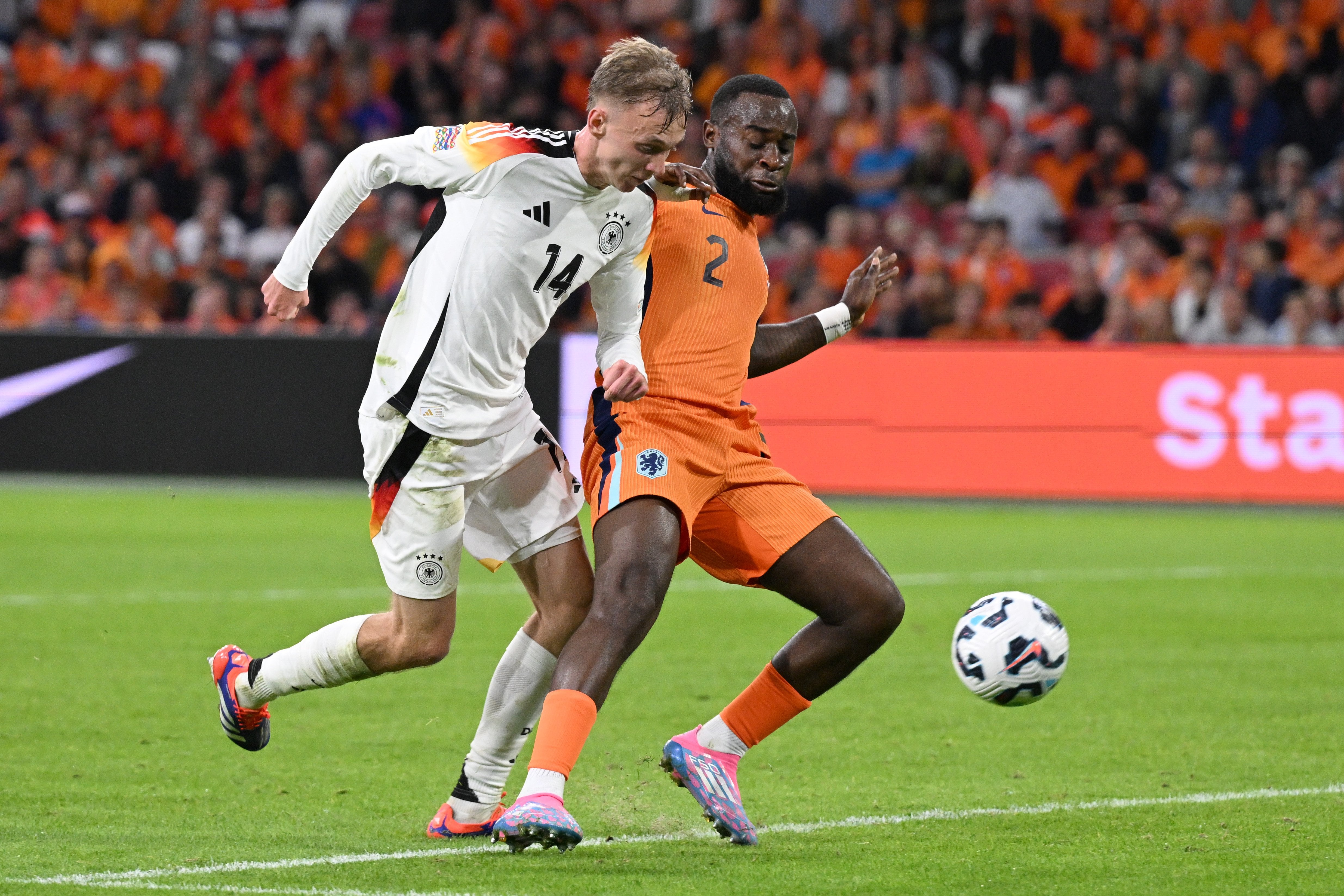 Alemania y Países Bajos serán protagonistas de la jornada de Liga de Naciones de UEFA, pero en distintos partidos: los germanos recibirán a Bosnia Herzegovina, y los neerlandeses, a Hungría.