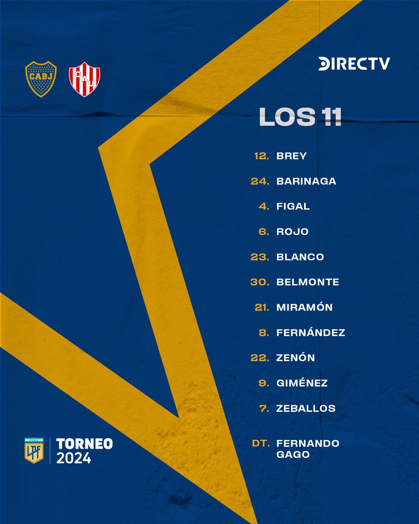 Así formará Boca ante Unión