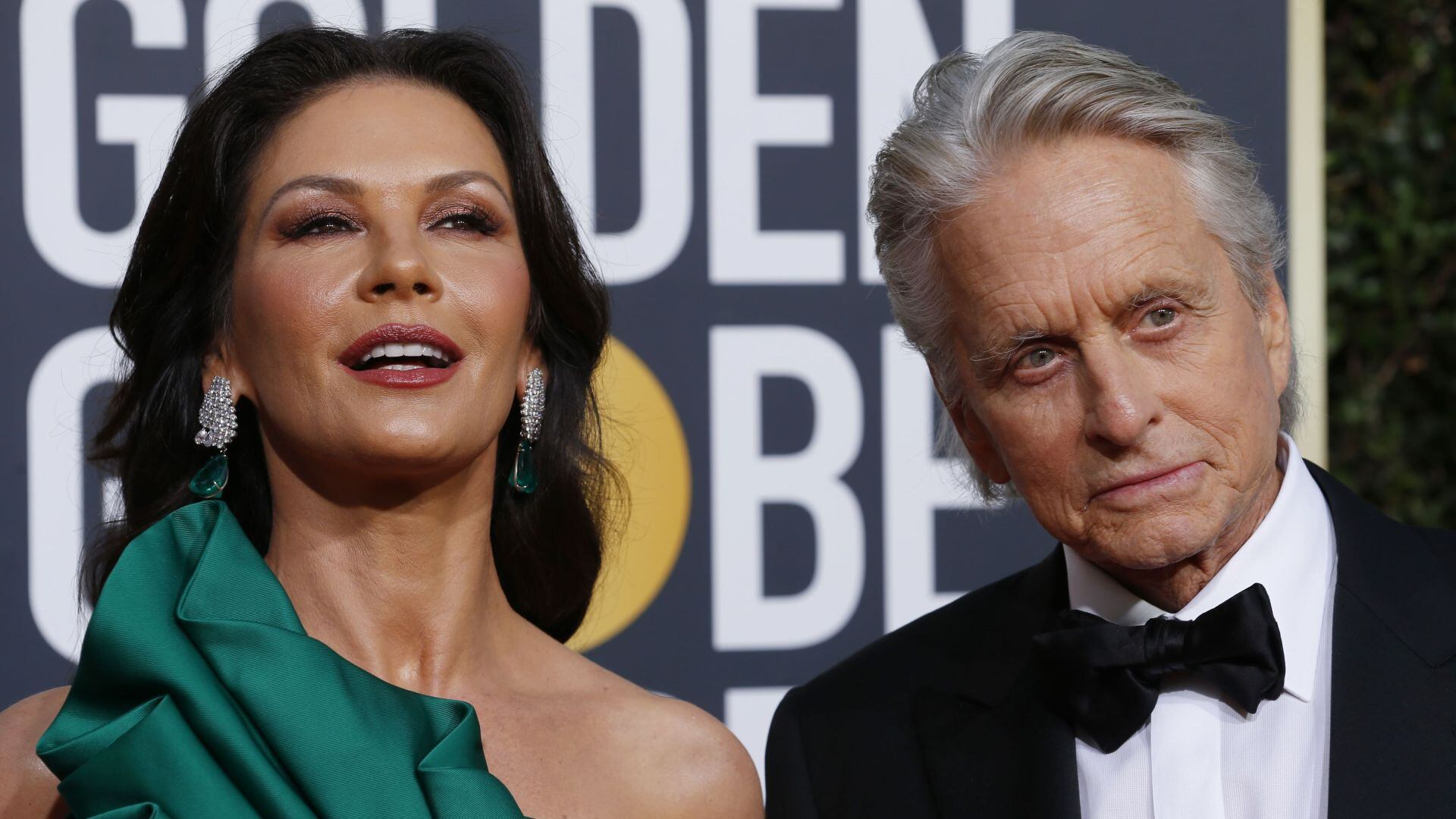 Catherine Zeta-Jones y Michael Douglas se conocieron durante el Festival de Cine de Deauville que se realizó en 1998 (REUTERS/Mike Blake)