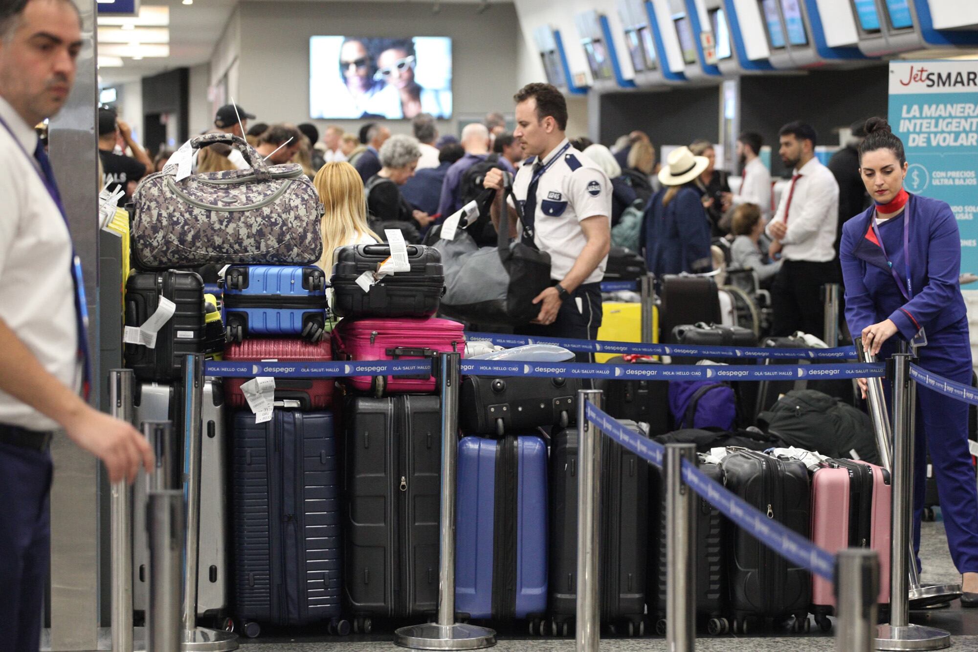 Paro sorpresivo en Aeroparque