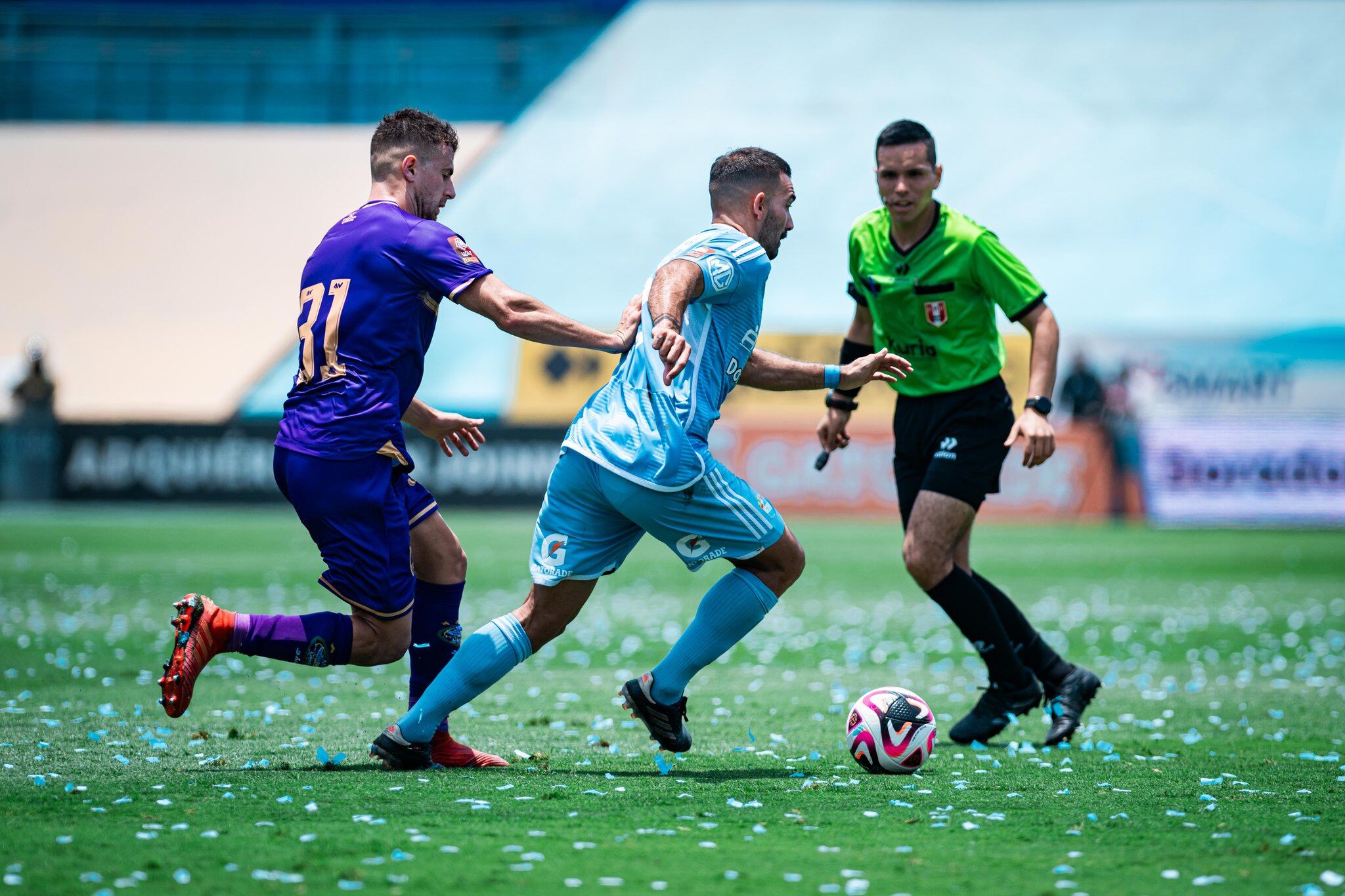 Martín Cauteruccio anotó el primer gol en Sporting Cristal vs Comerciantes Unidos.