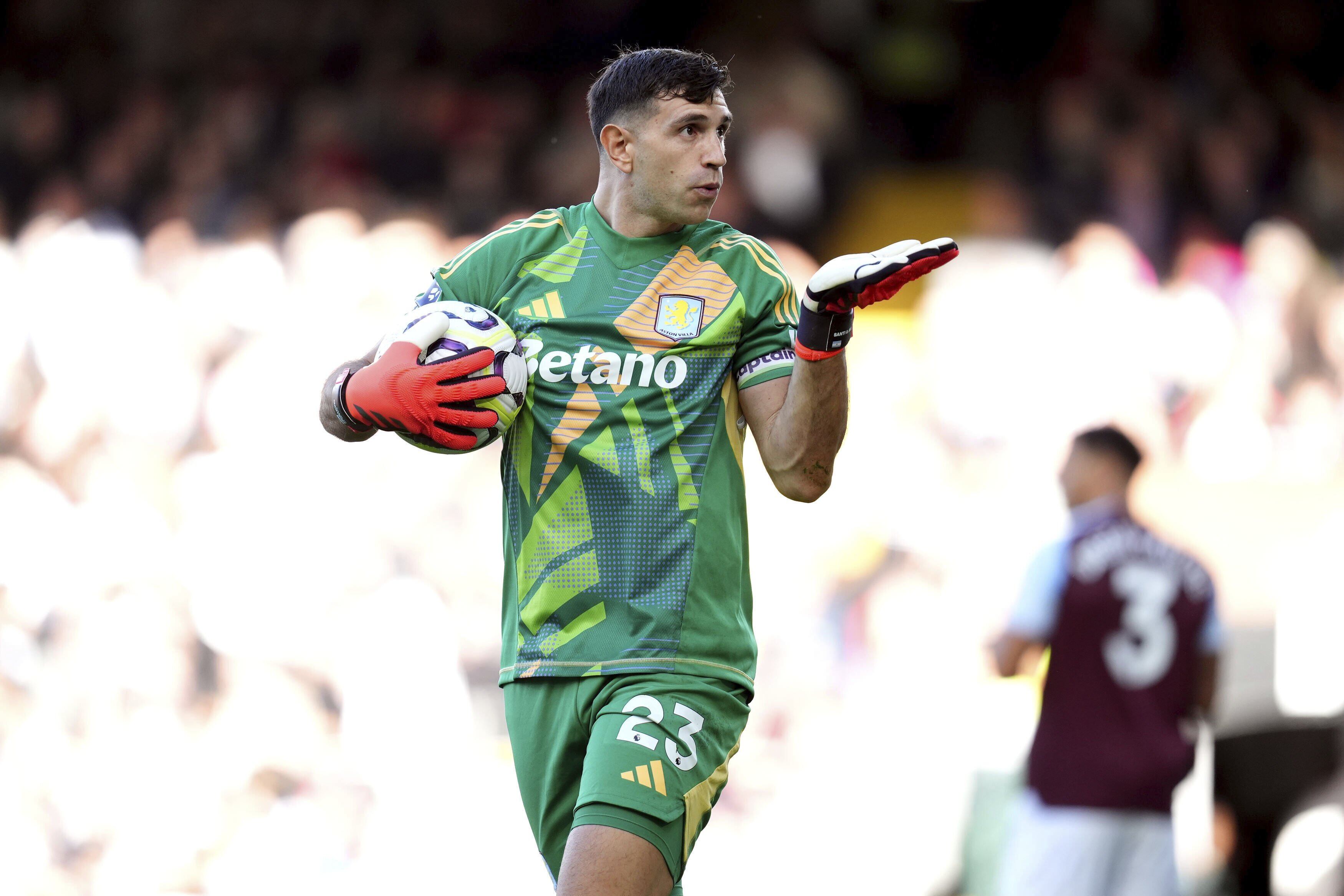 Emiliano Martinez, figura del Aston Villa