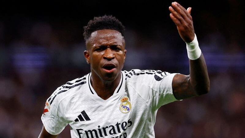 El jugador del Real Madrid Vinicius (REUTERS/Susana Vera)