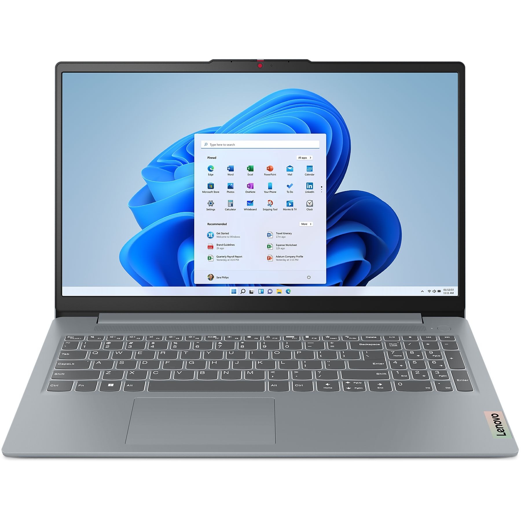 Portátil - Lenovo IdeaPad Slim 3 15IRH8, 15.6" Full-HD, Intel® Core™ i7-13620H, 16GB RAM, 1TB SSD, UHD Graphics, Windows 11 Home, Gris