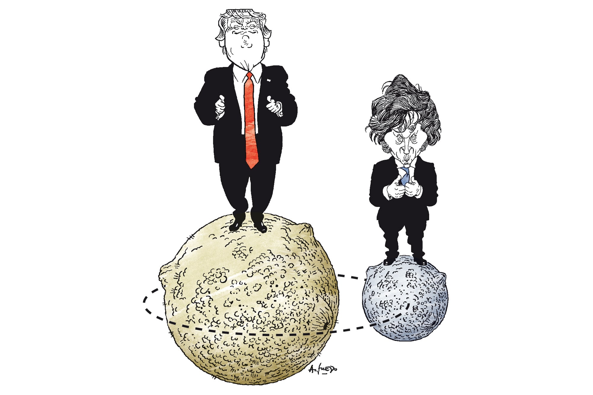 Donald Trump y Javier Milei