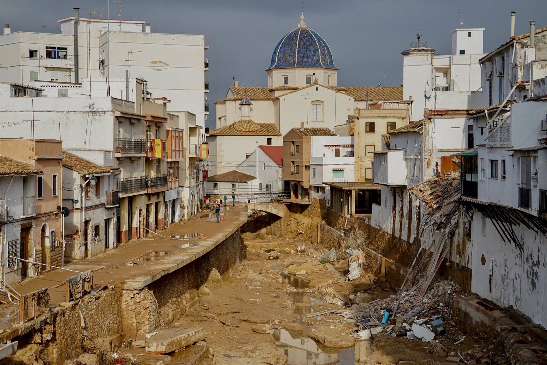 Estragos causados por la DANA, a 4 de noviembre de 2024, en Chiva, Valencia, Comunidad Valenciana (España). (Eduardo Manzana - Europa Press) 