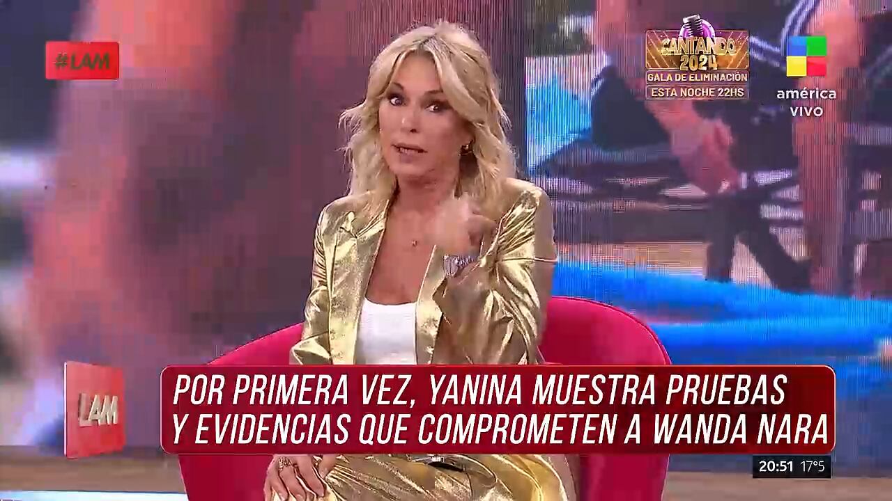 Yanina Latorre explotó contra Wanda Nara y aseguró que tiene pruebas que la comprometen